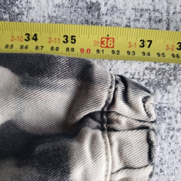 Custom hand painted Tie Dye Cargo Pocket Jeans Demobaza style~ - Picture 15 of 15